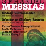 Messias konsertaffisch för Madesjö kyrka